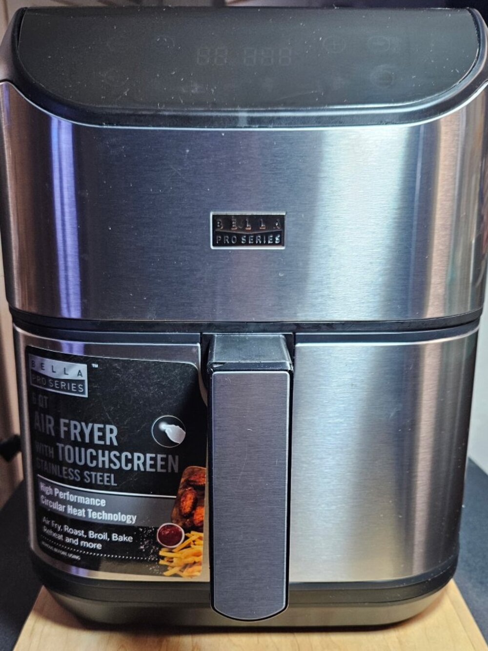 Bella Pro Series 6-qt Digital Air Fryer Model # 90165